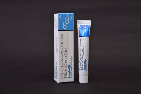 Ointment Brebate GM - Clobetasol Propionate, Neomycin Sulphate, Miconazole Nitrate Cream