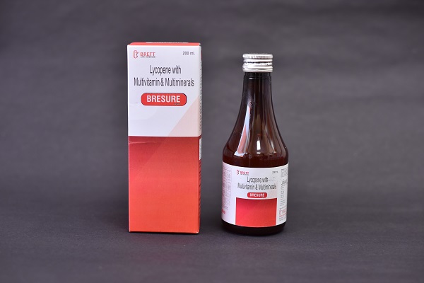 Syrup Bresure - Lycopene, Multivitamins, Multiminerals Syrup
