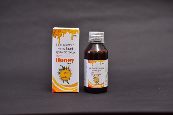 Syrup Brett Honey - Mulethi, Tulsi, Vasa, Banafsha Syrup1