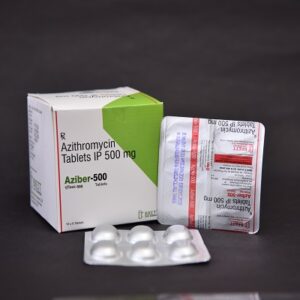 Tablet Aziber 500 - Azithromycin 500mg Tablet