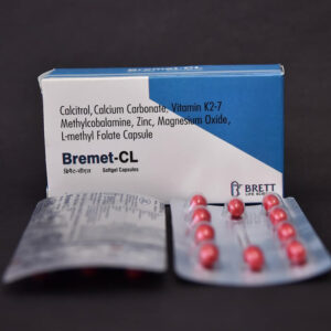 Bremet CL - Calcitriol 1250mcg+Calcium Carbonate 0.25mcg Vitamin K27 45mcg