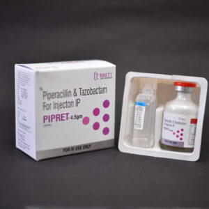 Injection Pipret 4 - Piperacillin 4000mg+Tazobactam 500mg